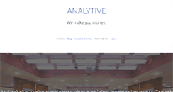 Desktop Screenshot of analytive.com